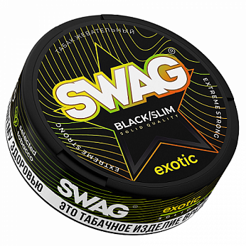 Жевательный табак Swag Premium Black/Slim (Exotic)