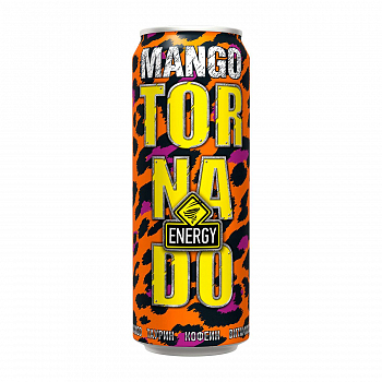 Напиток Tornade Energy Mango 0.45л
