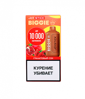 Joystick Biggie 10000 POD-1 "ГРАНАТОВЫЙ СОК / BURST POMEGRANATE JUICE" 20